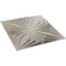 Ekena Millwork 19 5/8in. W x 19 5/8in. H Asher EnduraWall Decorative 3D Wall Panel Covers 2.67 Sq. Ft. WP20X20AHGBW - alternate 5